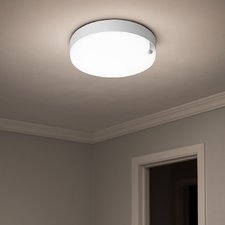 Світильник LED акум. з датч. руху і фотореле Євросвітло CLB-01 круг IP65 10Вт 4200K