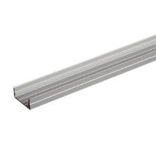 LED профіль накладний ЛП-10 (23х10мм) 2м з напівматовим розсіювачем у комплекті